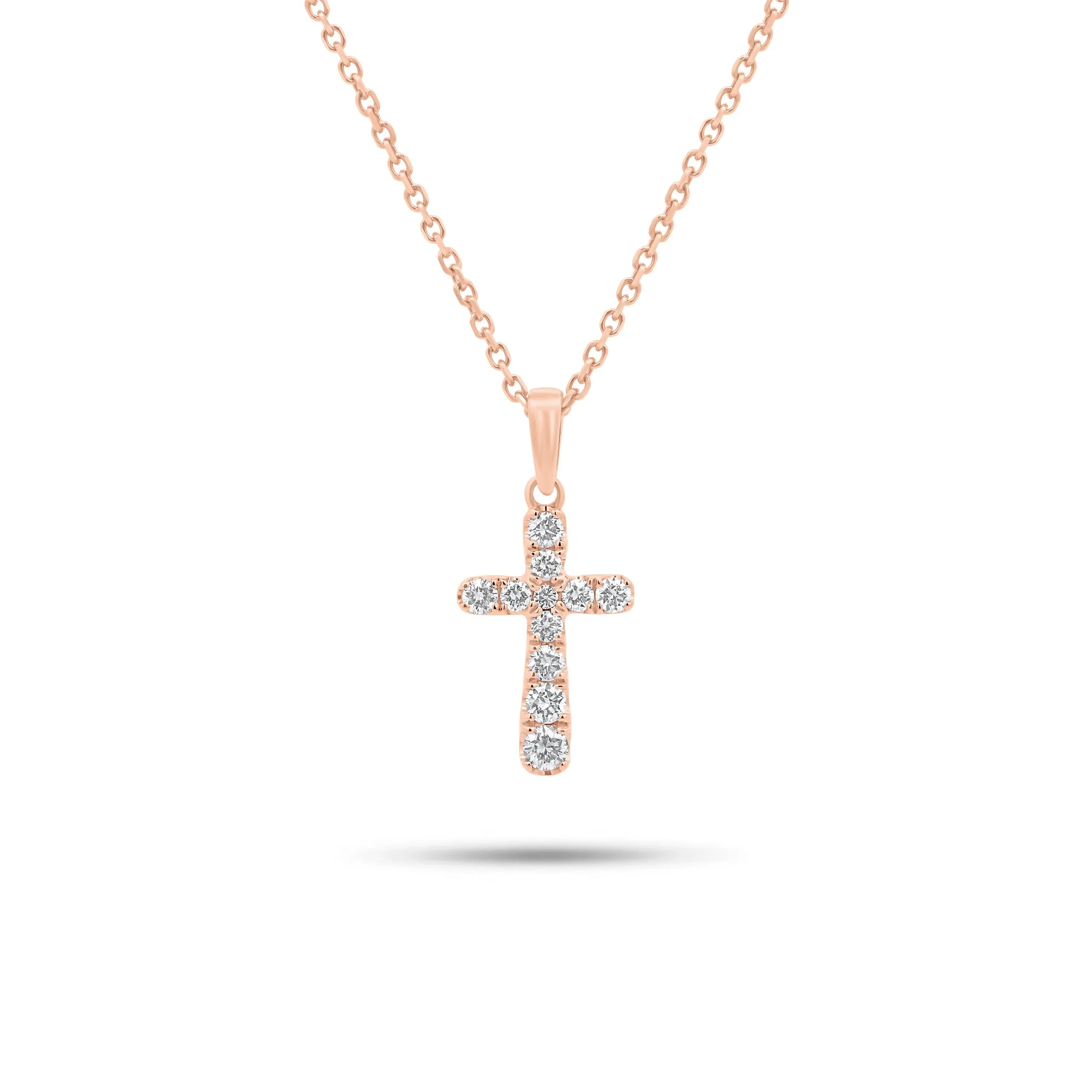 0.23 ct Diamond Cross Pendant