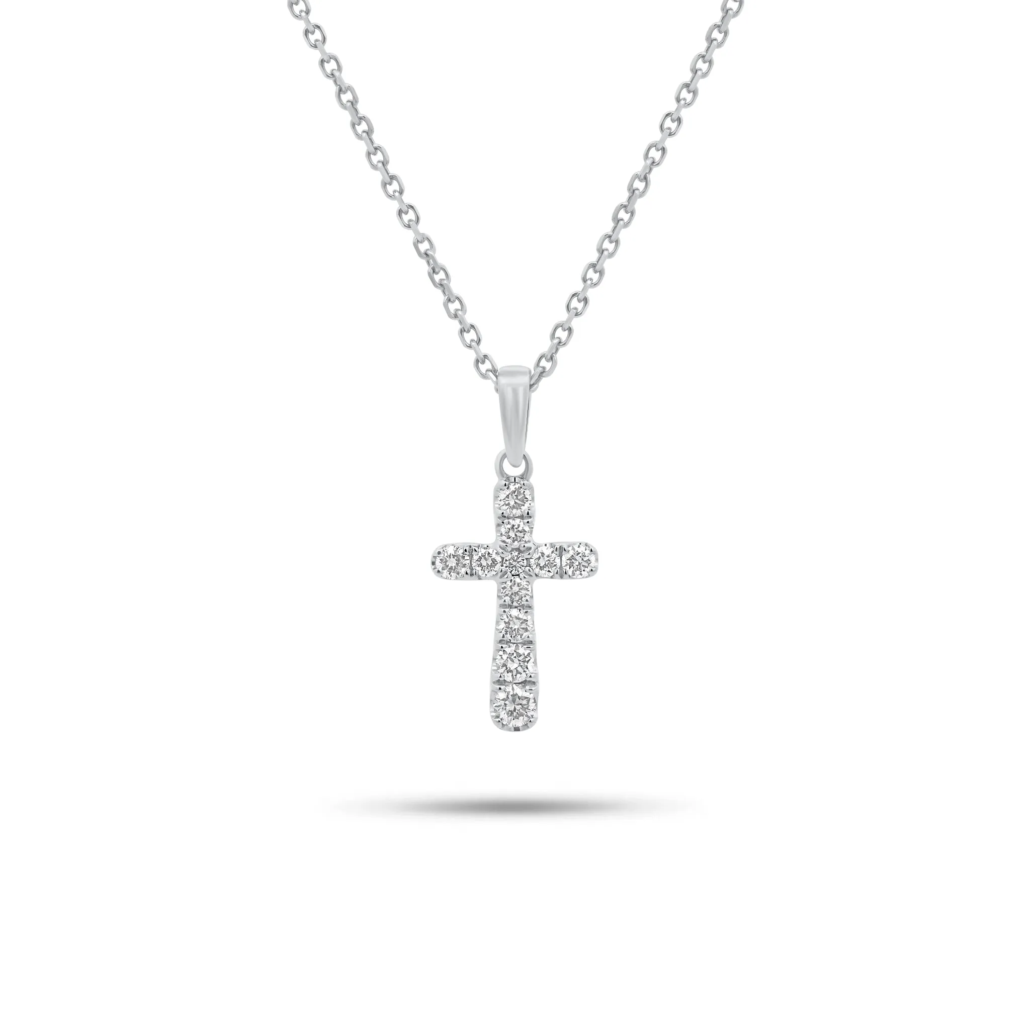 0.23 ct Diamond Cross Pendant