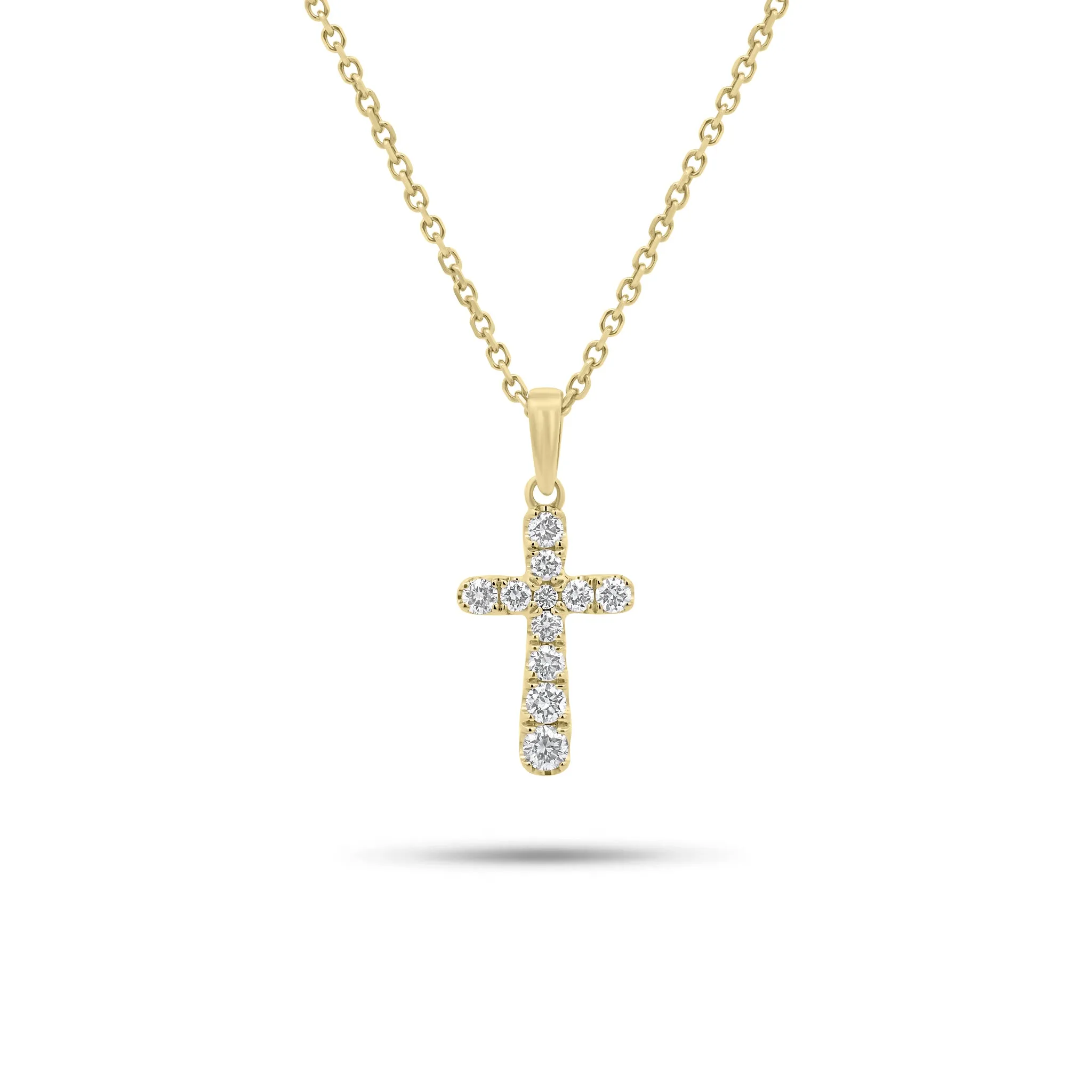 0.23 ct Diamond Cross Pendant
