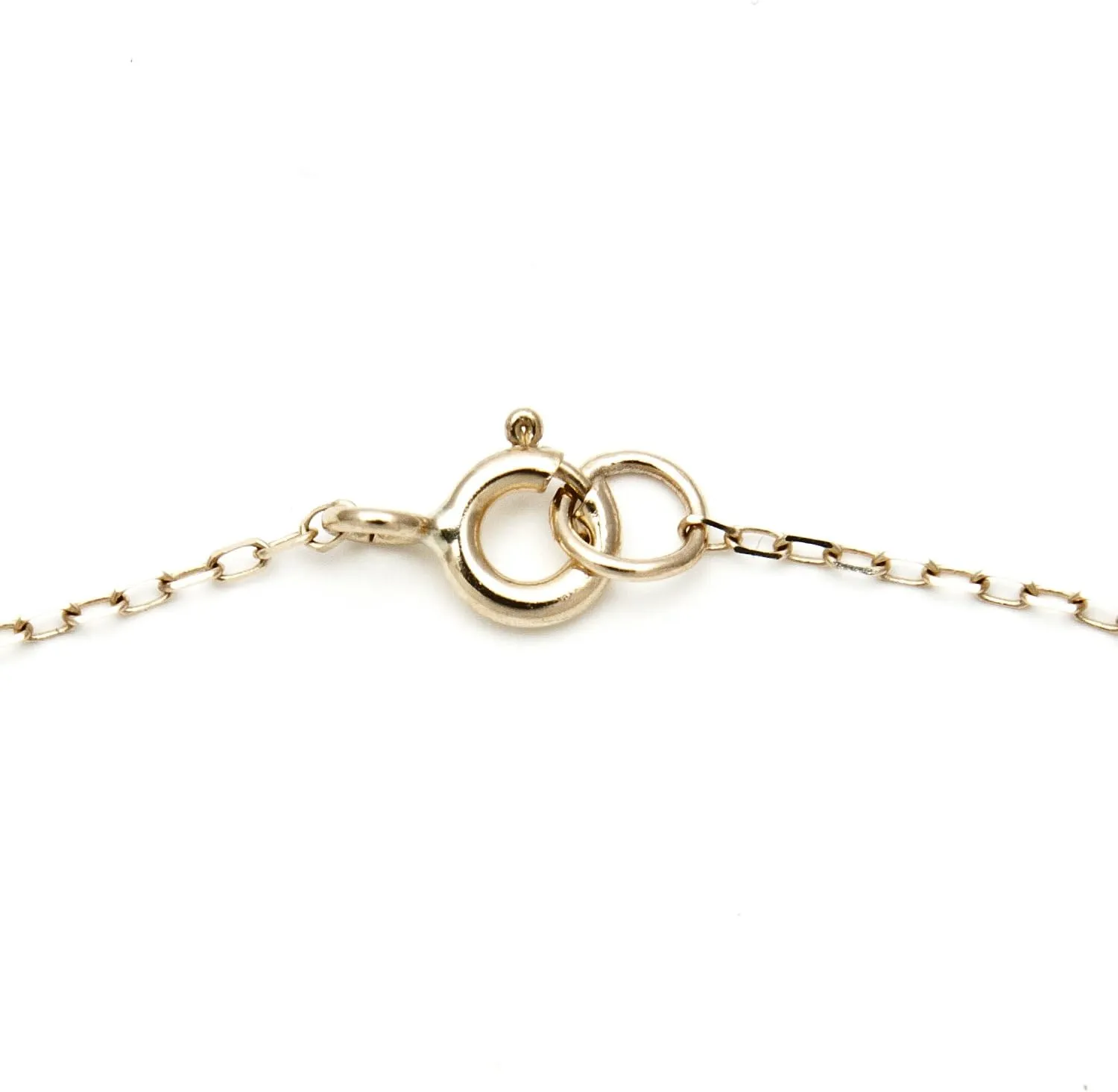 10k Yellow Gold Cultured Freshwater Pearl Chain Station Necklace, 18"