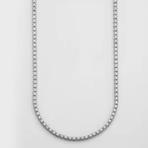 10KW 3.50CTW DIAMOND BUTTERCUP TENNIS NECKLACE