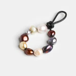 10x8mm Multicolor Large Hole Multishape Pearls 10 Beads