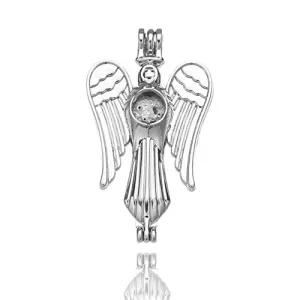 12pcs Hollow Pearl Cage Bead Cage Pendants Locket Pendants Jewelry Making Essential Oil