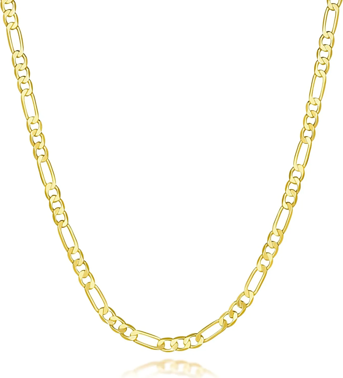 14K Gold Necklaces for Women Gold Chain for Men 14K Golden Chain Necklace Women Dainty Necklace for Men Elegant Dance of Light Golden Jewelry for Womens 16,18,20,22,24in