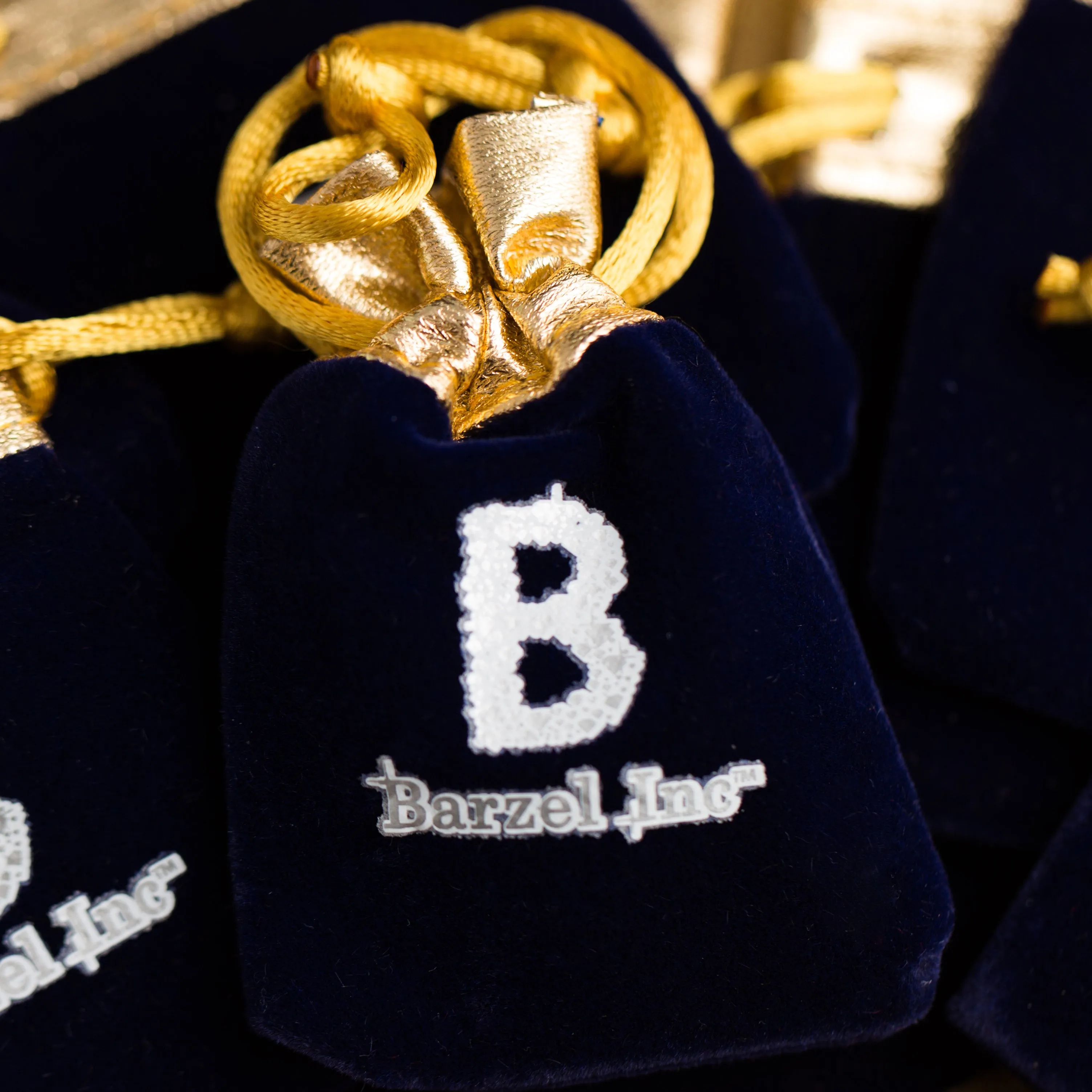 18K Gold Plated Cubic Zirconia Monogram Necklace