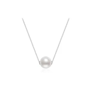 18K Solid Gold Edison Pearl Necklace KN00221