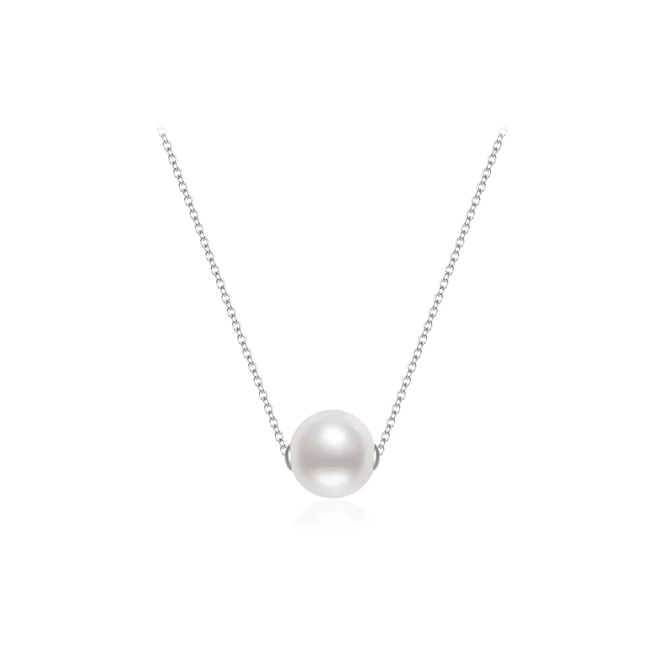 18K Solid Gold Edison Pearl Necklace KN00221