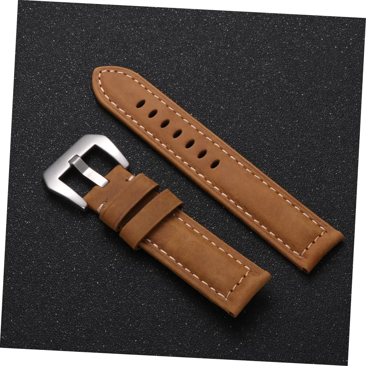 1pc Watch Strap Leather Watch Bands for Women Retro Watchstrap Universal Large Dial Watchband Watch