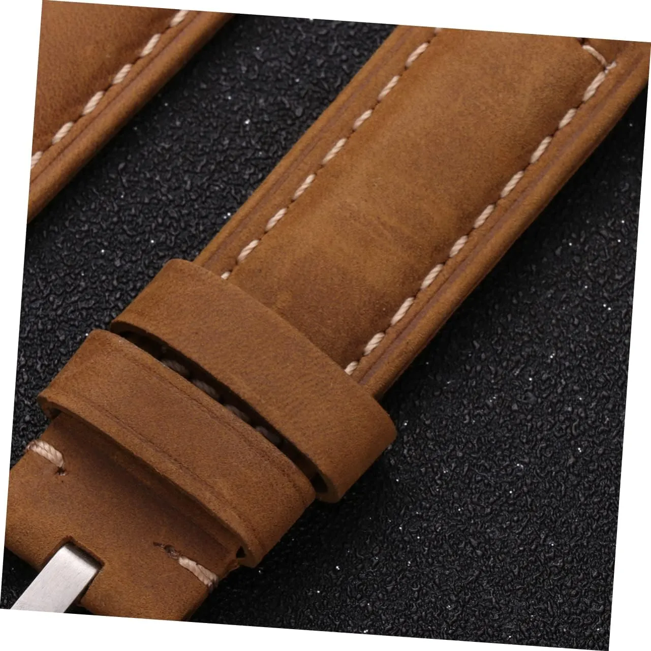 1pc Watch Strap Leather Watch Bands for Women Retro Watchstrap Universal Large Dial Watchband Watch