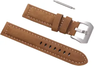 1pc Watch Strap Leather Watch Bands for Women Retro Watchstrap Universal Large Dial Watchband Watch