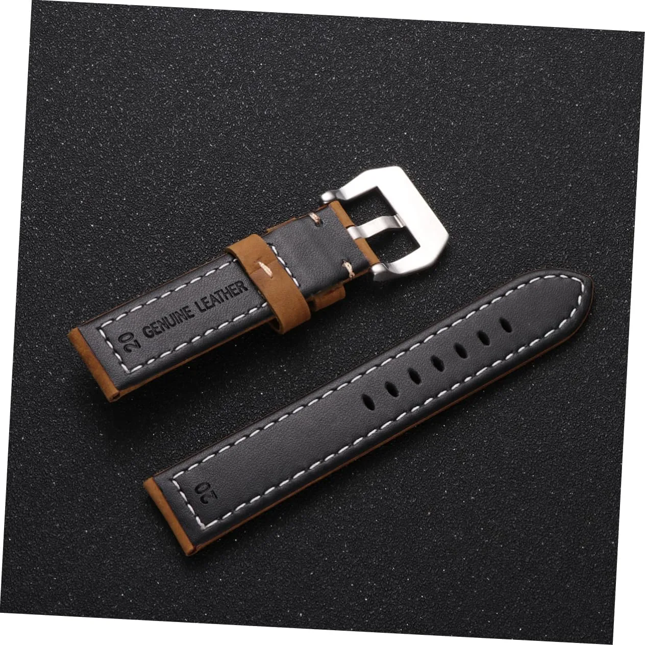1pc Watch Strap Leather Watch Bands for Women Retro Watchstrap Universal Large Dial Watchband Watch