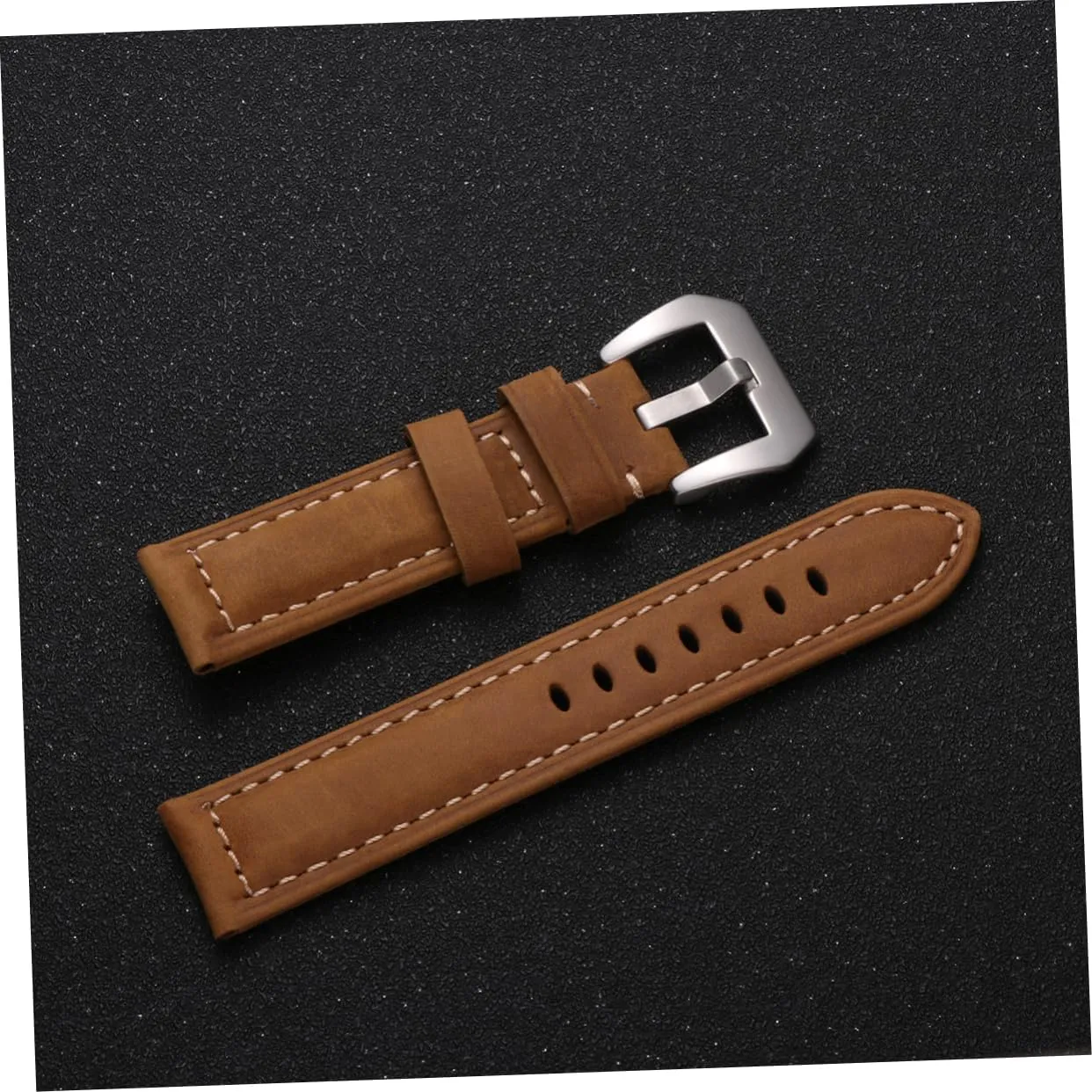 1pc Watch Strap Leather Watch Bands for Women Retro Watchstrap Universal Large Dial Watchband Watch