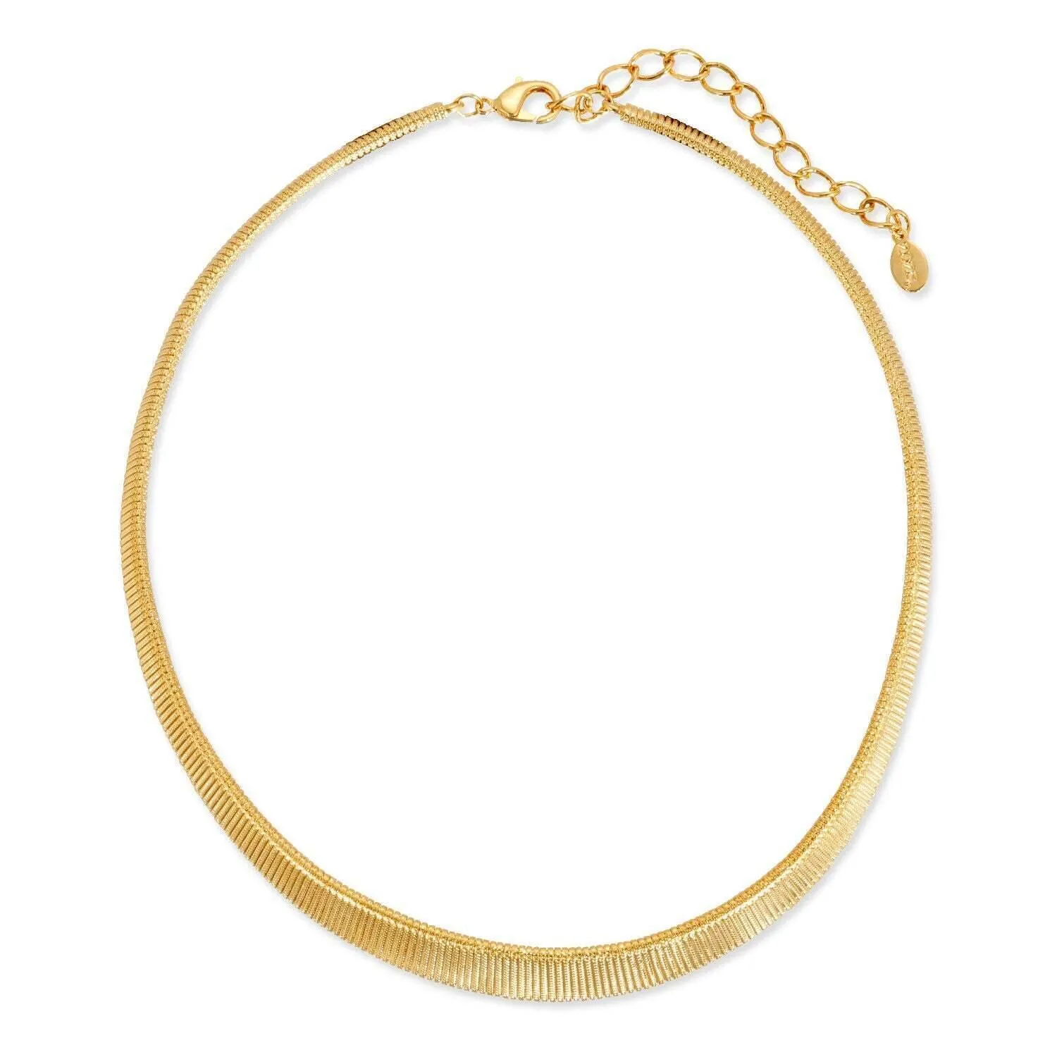 2028 Jewelry Classic Omega Collar Necklace 18"   3" Extender