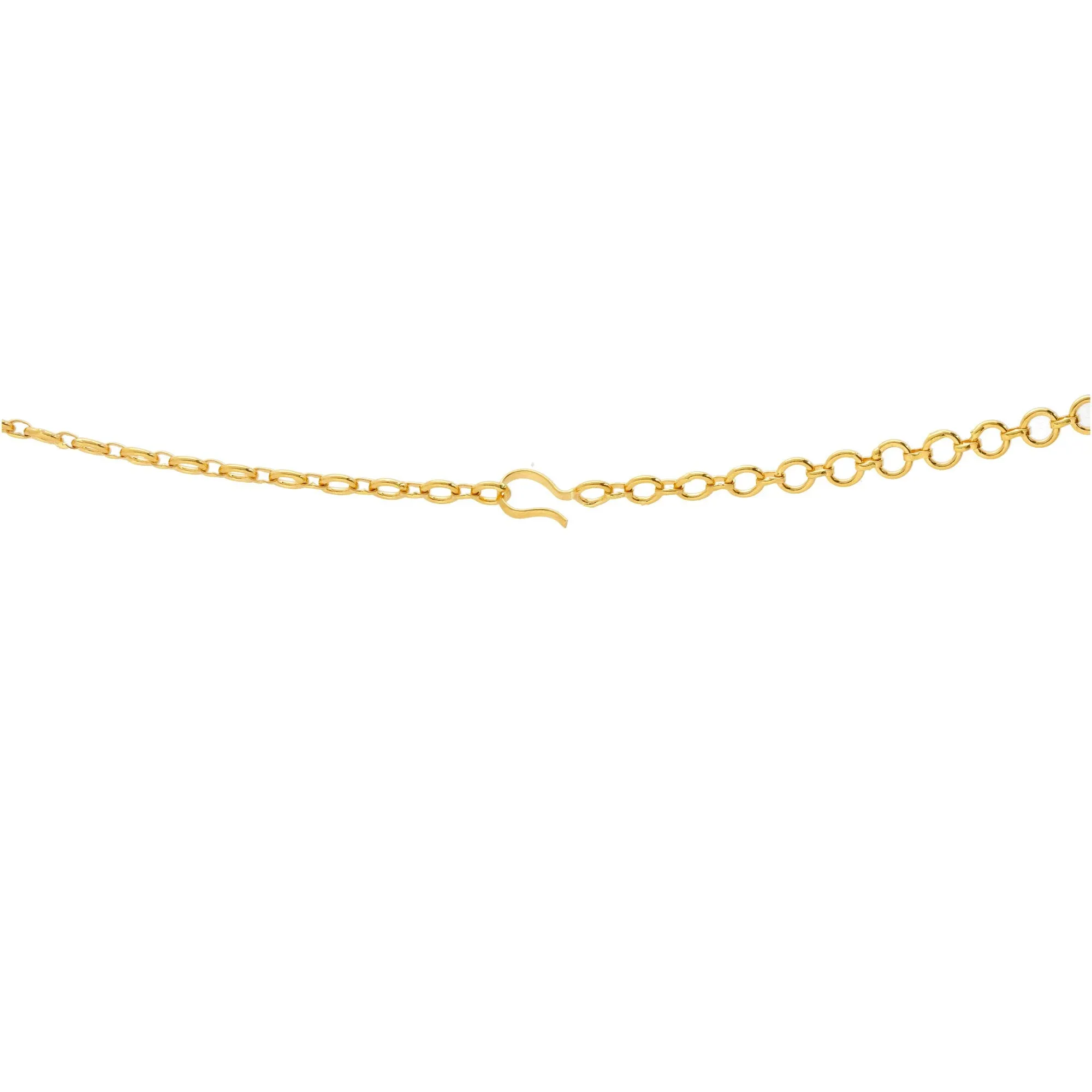 22K Gold & Gemstone Tashi Temple Set