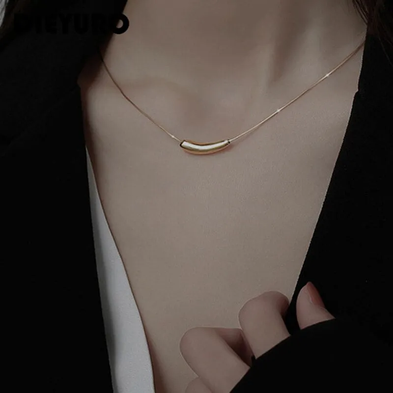 316L Stainless Steel Fine Water Drop Shape Pendant