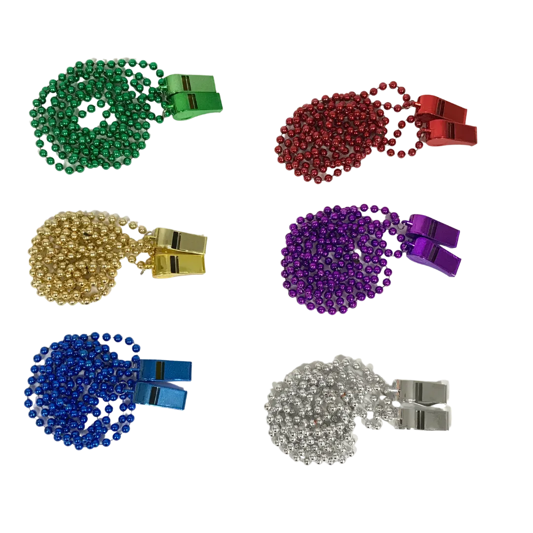 33" Whistle Necklace - Assorted Colors (Each)