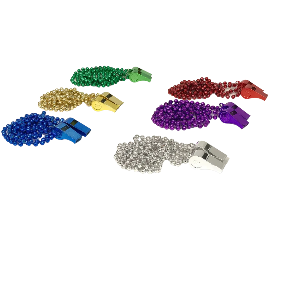 33" Whistle Necklace - Assorted Colors (Each)