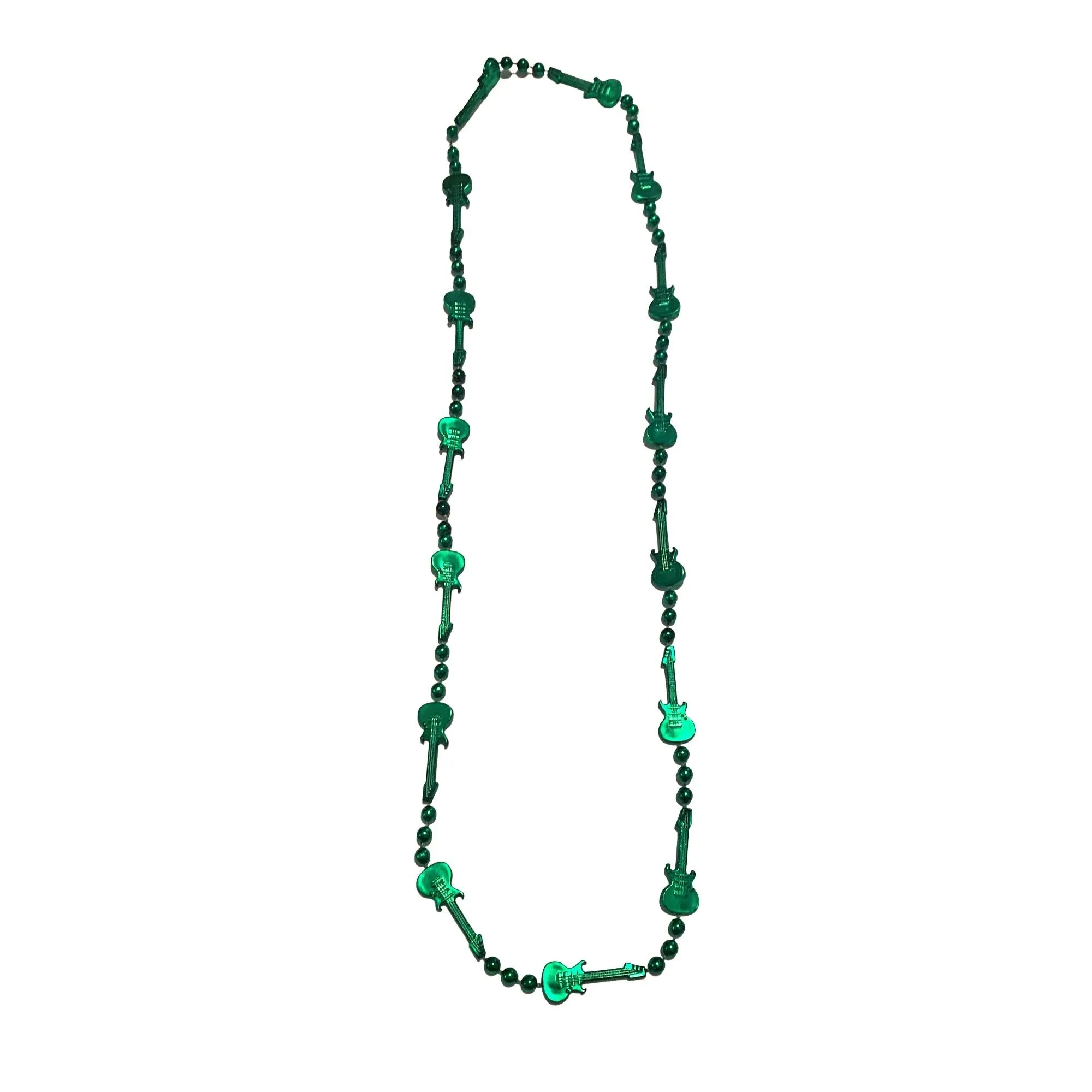 36" Guitar Bead Necklace - 6 Assorted Colors (Each)