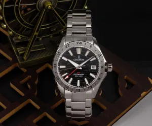 39mm Desert Texture Luxury Men GMT Watches Double Domed Sapphire NH34 Waterproof Business Dress Watch