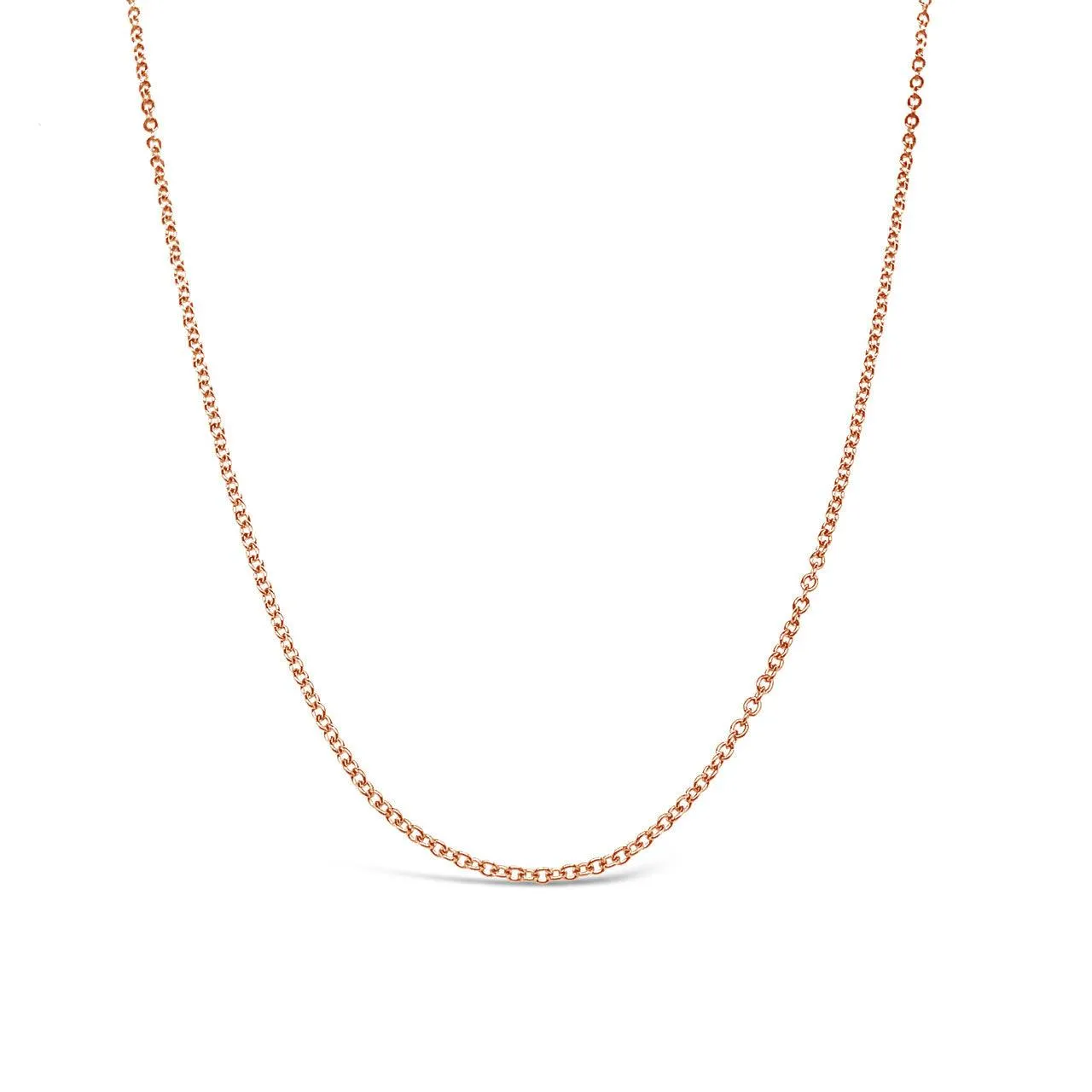 50cm 9k Rose Gold Adjustable RCA40 Cable Chain