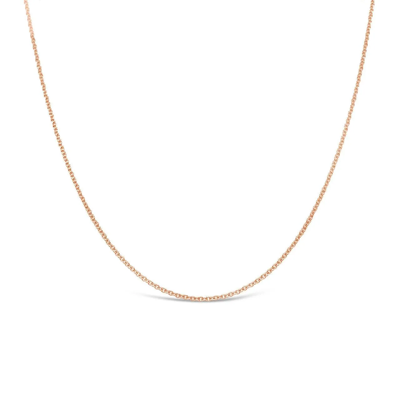 52cm 9k Rose Gold 410 Trace Chain
