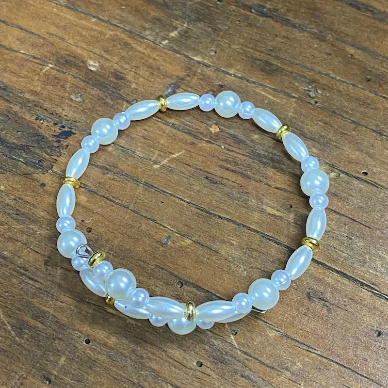 6mm Horn Beads - Round - (1 Strand)