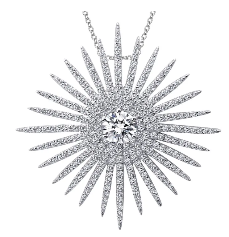 7P003CLP Starburst Necklace