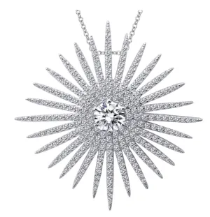 7P003CLP Starburst Necklace