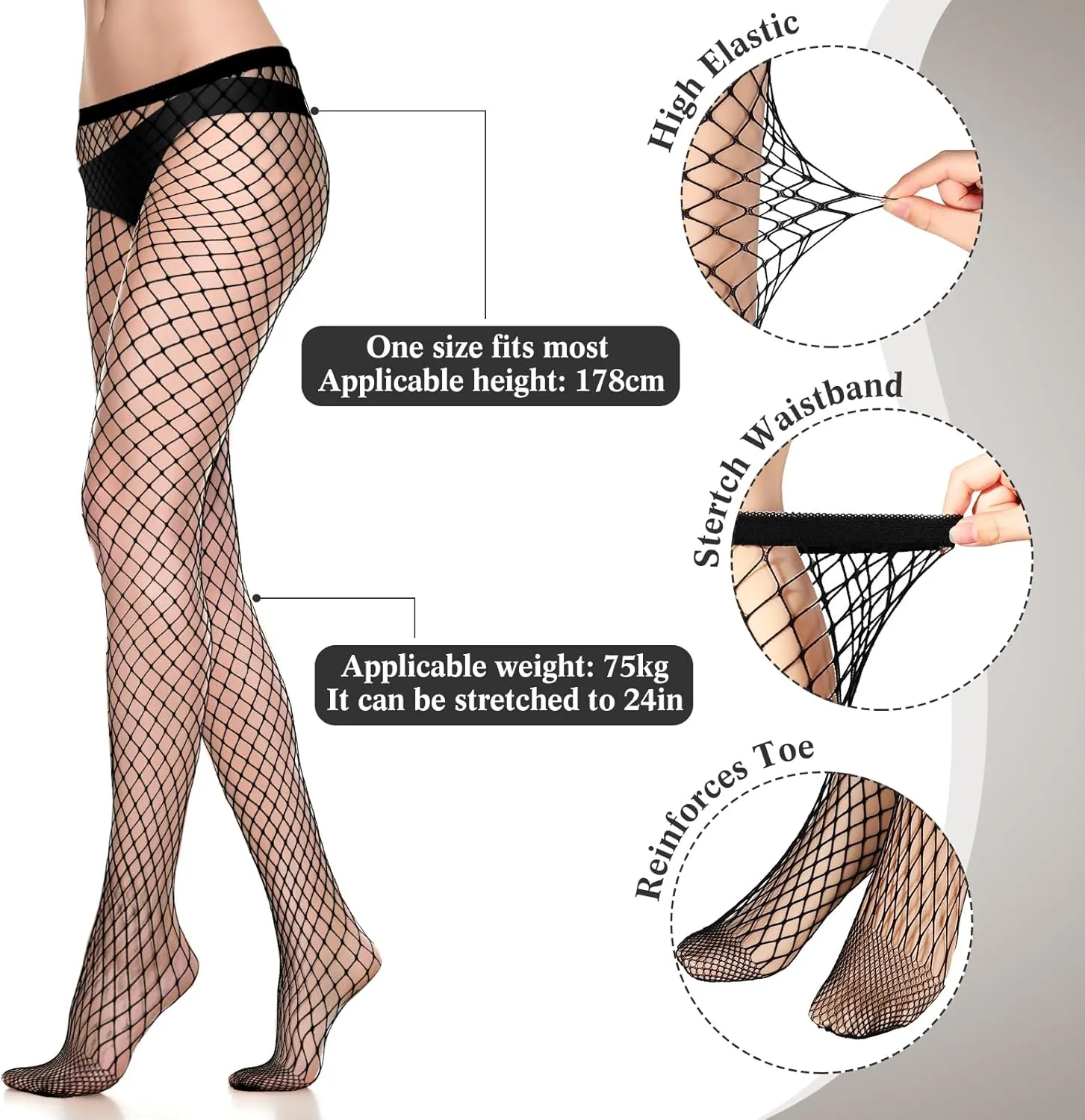 8 Pcs 1920s Accessories Feather Headband Necklace Gloves Scarf Fishnet Stockings Flapper Costume Accessories Set for Women