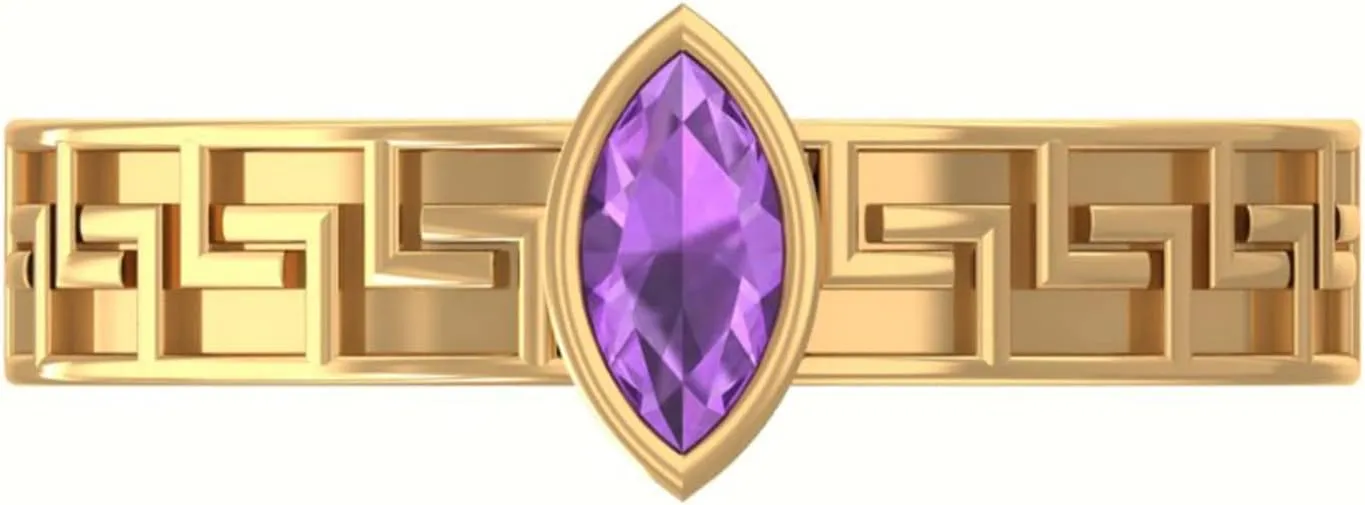 925 Sterling Silver Purple Amethyst Ring Stack Stackable Gemstone Size 5 6 7 8 9 10 11 12, Amethyst Silver Fine Stack Ring, Minimalist Ring