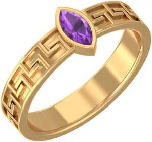 925 Sterling Silver Purple Amethyst Ring Stack Stackable Gemstone Size 5 6 7 8 9 10 11 12, Amethyst Silver Fine Stack Ring, Minimalist Ring