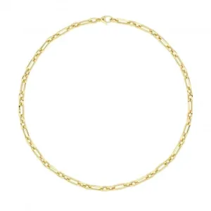 9ct Yellow Gold Ladies Fancy Necklet NK410