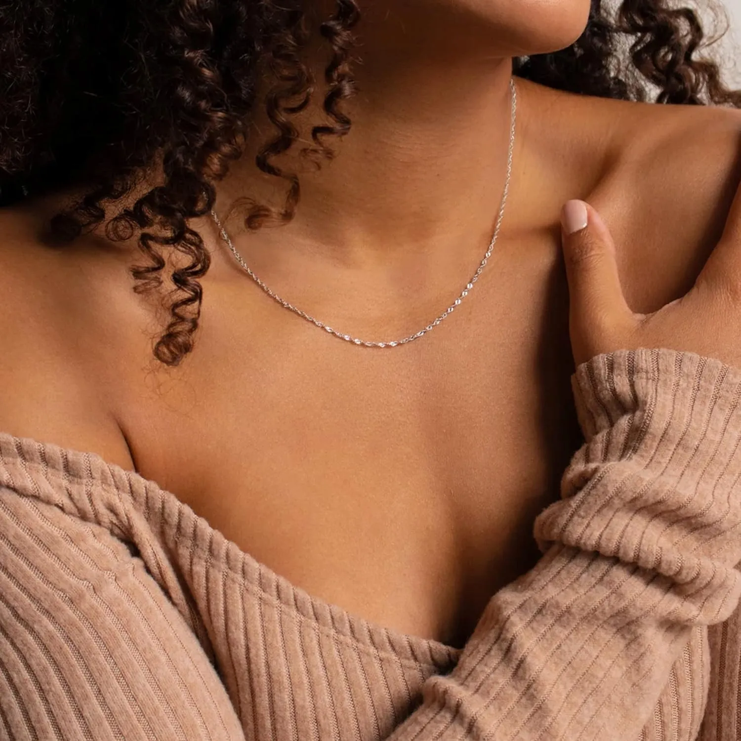 Aisansty Dainty Layered Initial Choker Necklaces Handmade 14K Gold Plated Tiny Heart Personalized Letter Disc Pendant Adjustable Chain Layering Gold Necklaces for Women Gift Jewelry