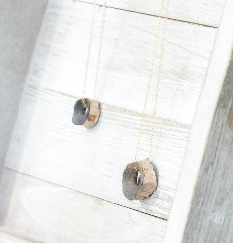 All is Swell | Fossil Shark Vertebra Necklace