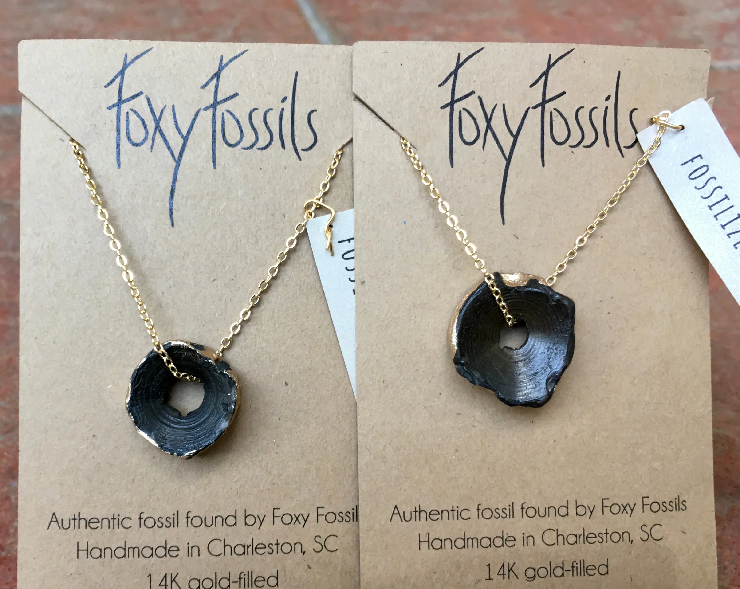 All is Swell | Fossil Shark Vertebra Necklace