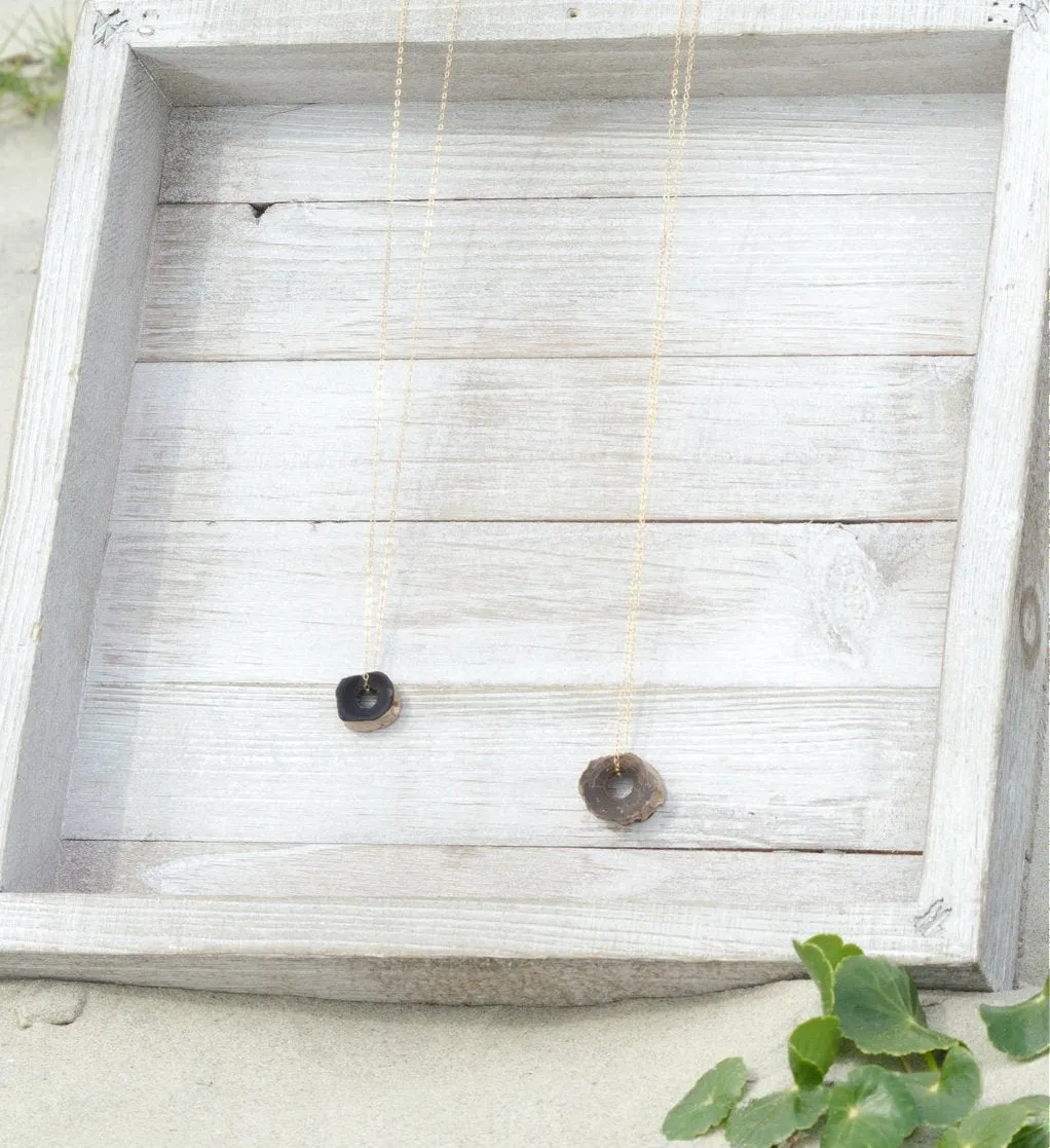 All is Swell | Fossil Shark Vertebra Necklace