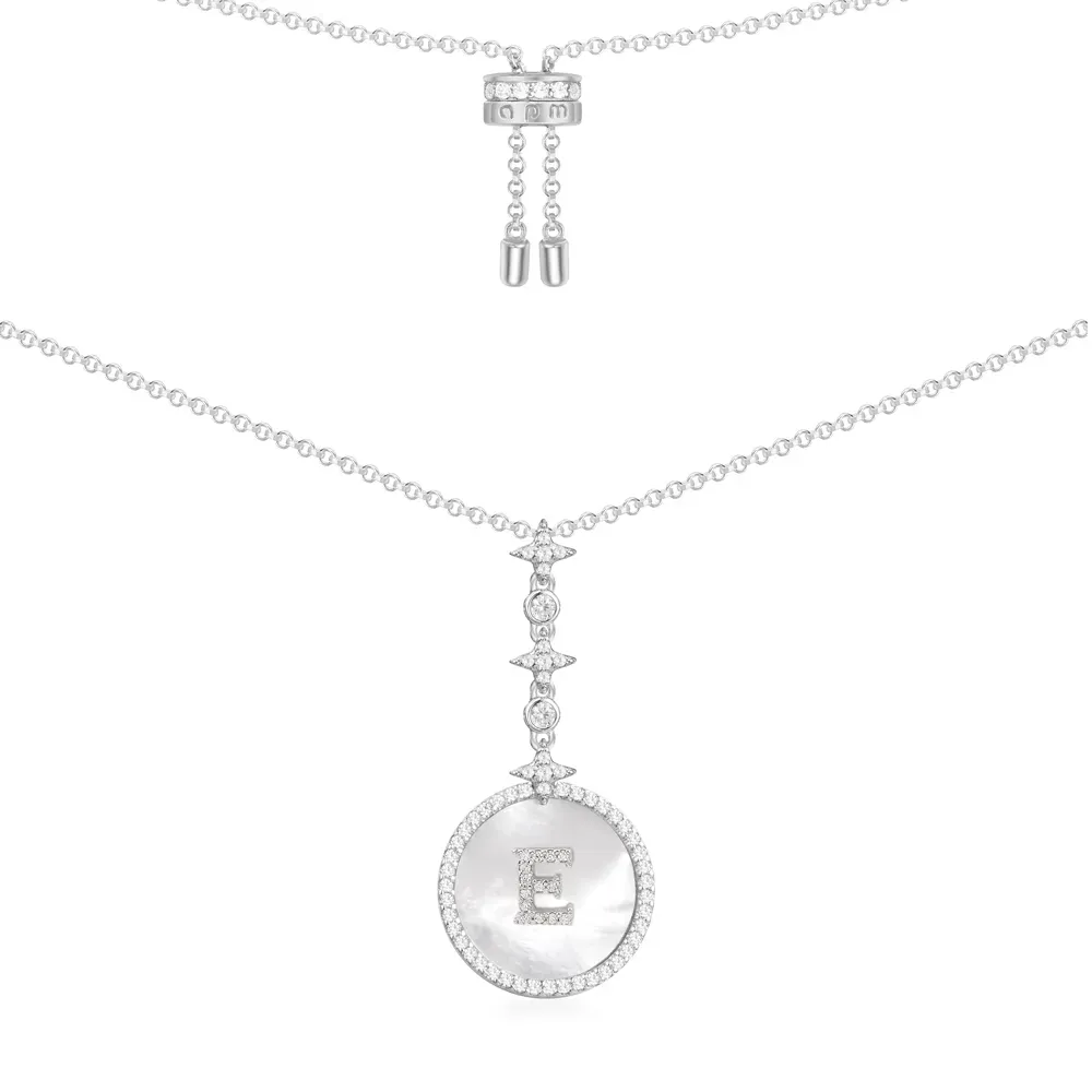 Alphabet Eternelle Adjustable Necklace