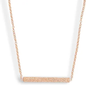 Altitude Boutique Minimalist Bar Necklace Thin Druzy Inspired Necklace Simple Horizontal Bar Necklace for Women