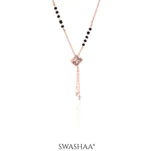 Anvi Rosegold Plated Mangalsutra