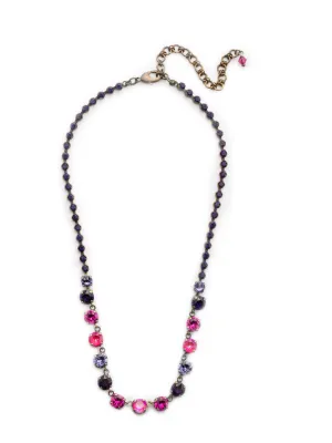 Ashley Rivoli Tennis Necklace - NCU19AGDCS