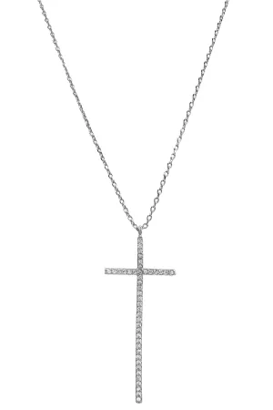 At The Cross Silver Necklace
