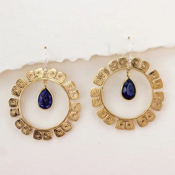 Athena's Hoop Earring