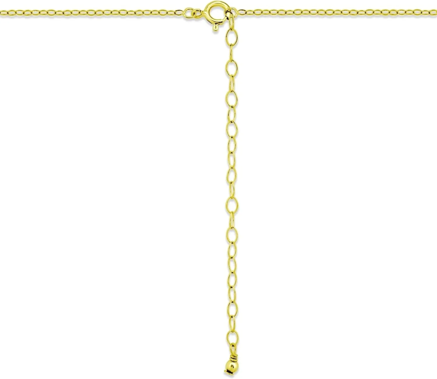 B. BRILLIANT Dainty Solitaire Pendant Necklace for Women with Jewelry Gift Box  CZ Short Choker Collar Necklace - Round Cubic Zirconia Sterling Silver Necklaces