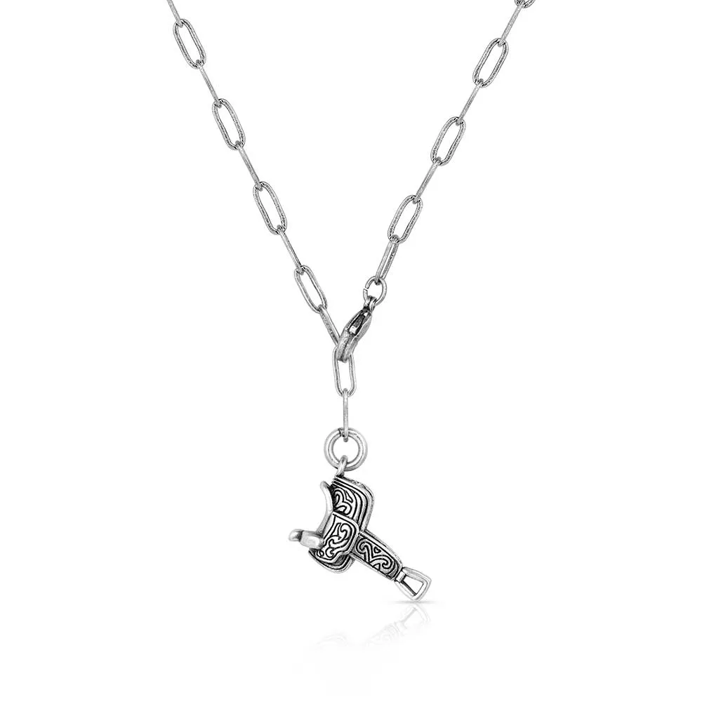 Back in the Saddle Necklace