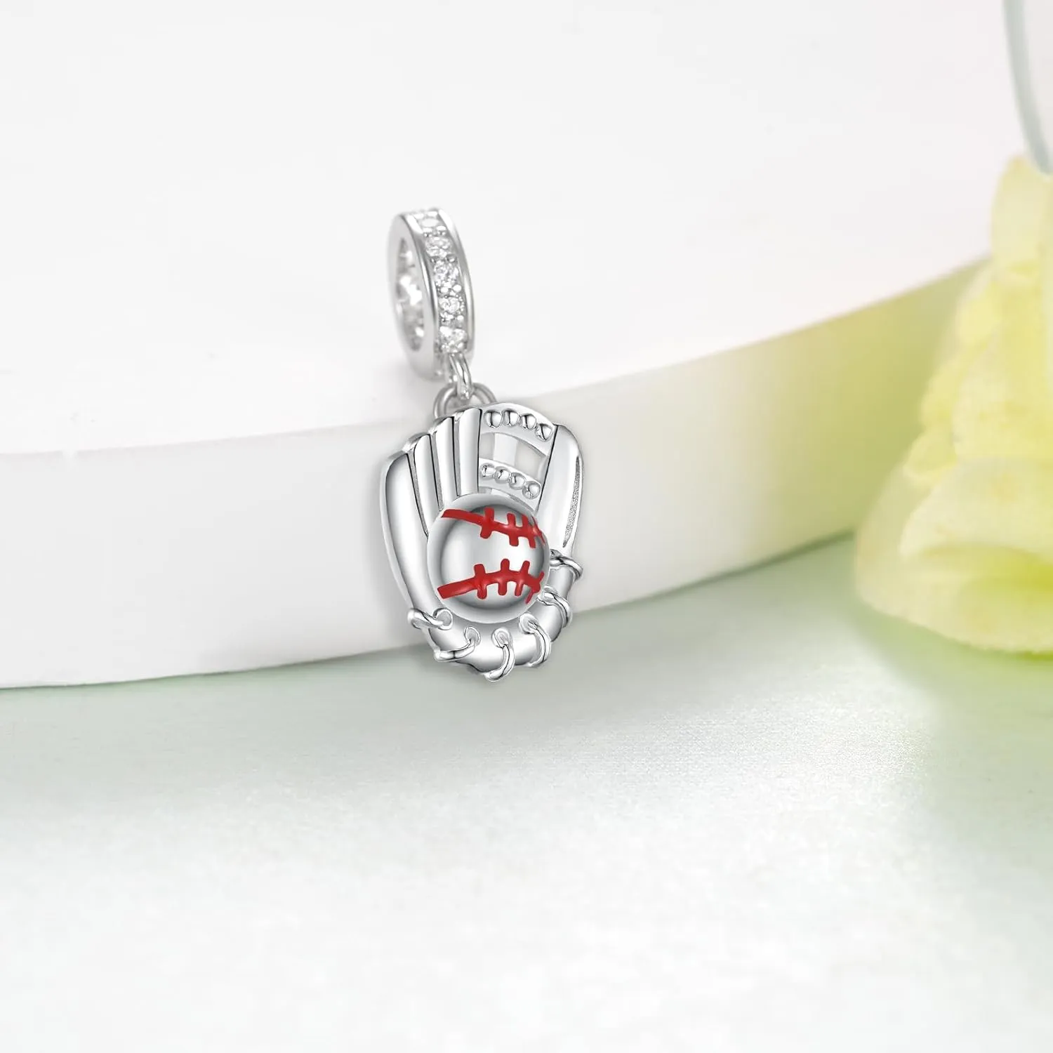 Baseball/Pcikleball Charms S925 Sterling Silver Sports Charms Sports Gifts Sports Jewelry Gifts for Women