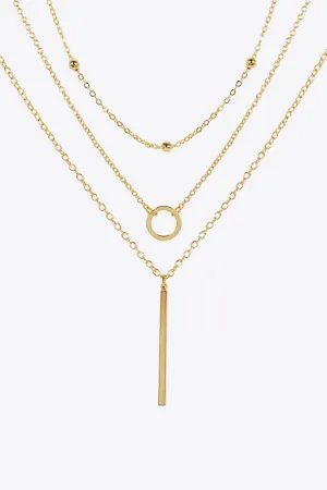 Basic Three-Piece Chain Necklace Set