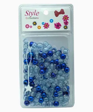 Beauty Collection Style Collection Hair Beads BD008 Blue