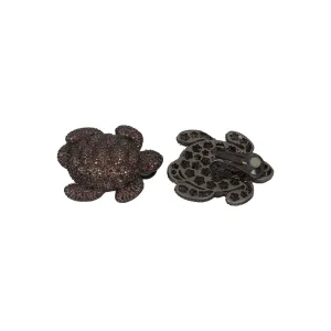 Begüm Khan Turtle Clip-on Earrings - '10s