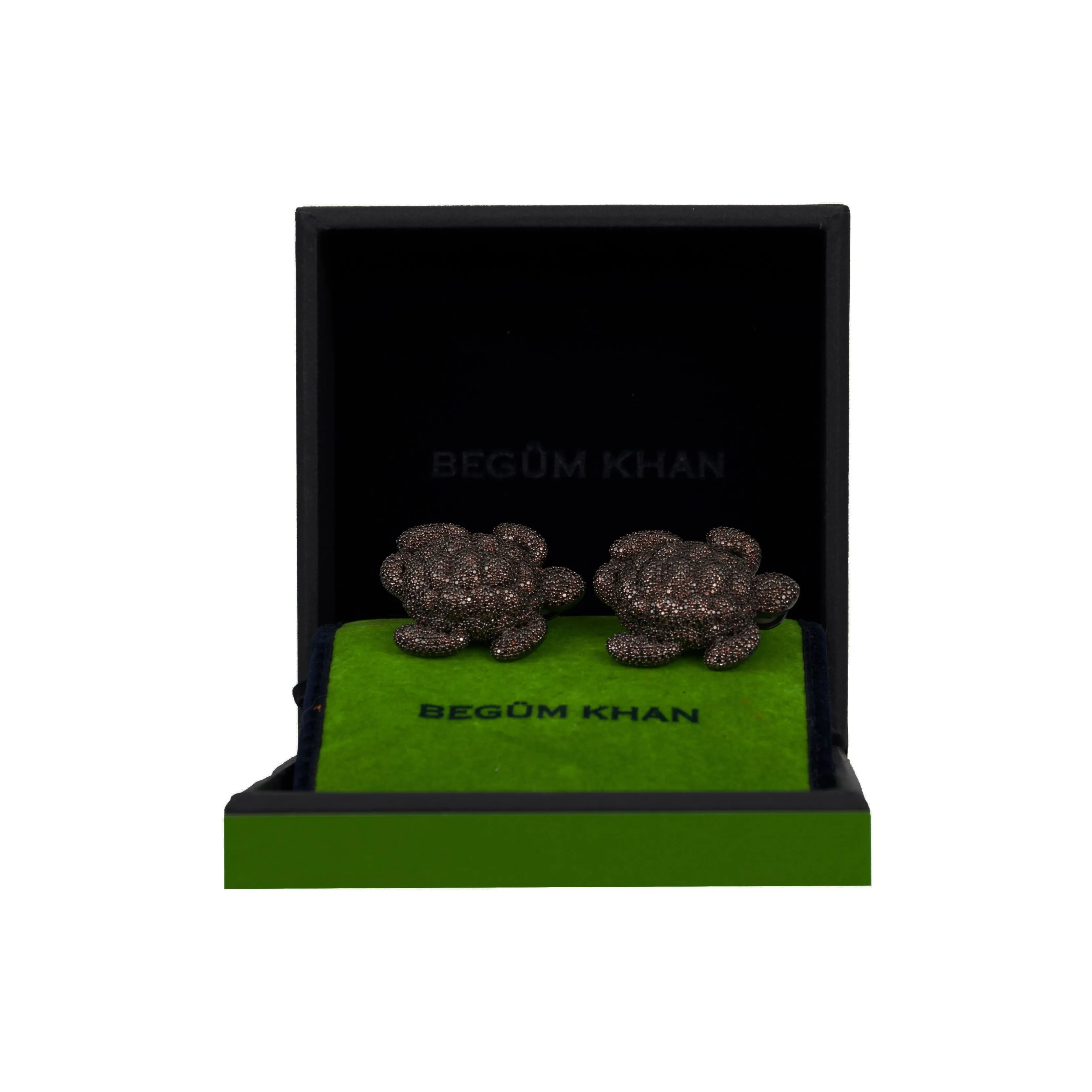 Begüm Khan Turtle Clip-on Earrings - '10s