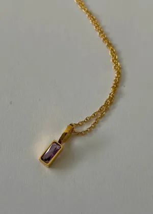 Birthstone Necklace | February